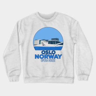 The Norwegian Opera and Ballet Oslo Norway Crewneck Sweatshirt